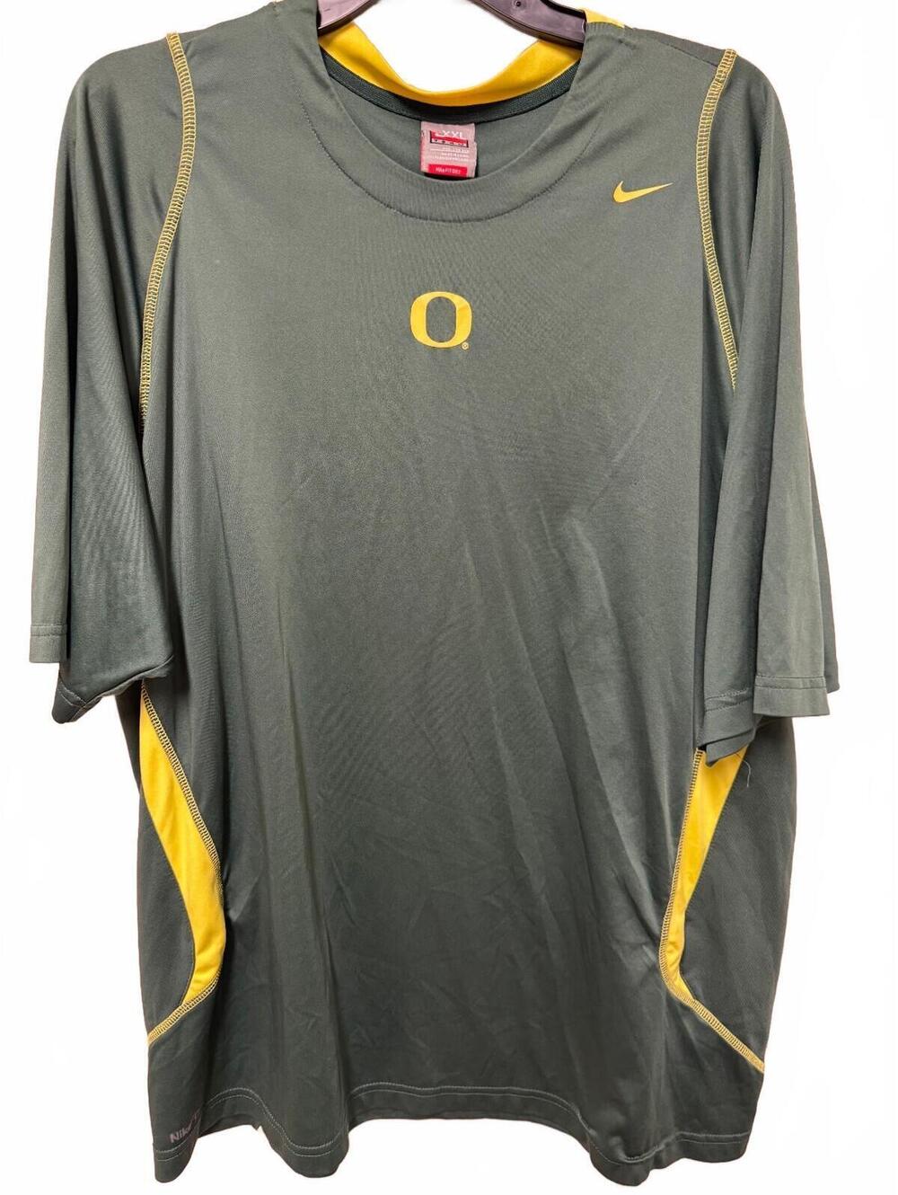 Nike Team Oregon Ducks Fit Dry Short Sleeve Performance Shirt